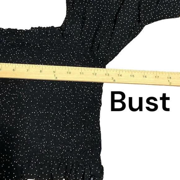 Print Smocked Top by the gap size medium - Picture 6 of 7